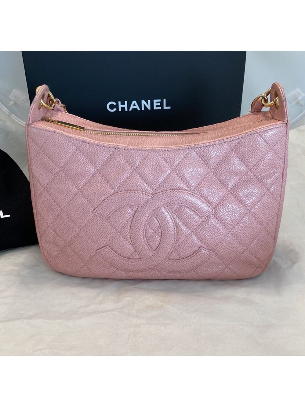 CHANEL Timeless Quilted CC Shoulder Bag
